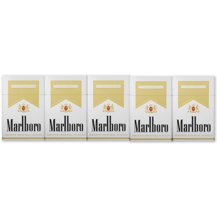 Marlboro Gold US Edition (Hard White)Nicotine content 0.7mg, tar content 8mg